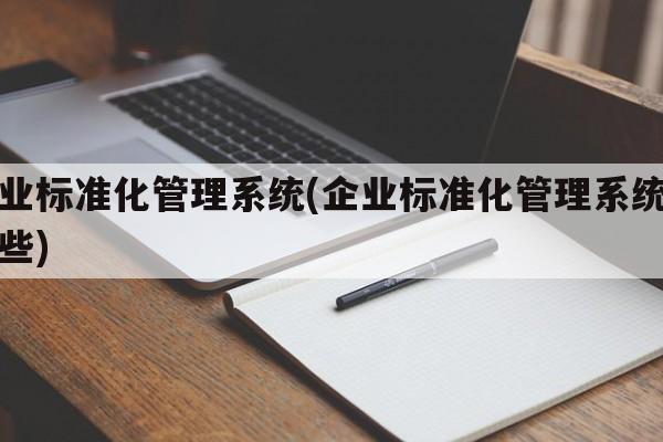 企业标准化管理系统(企业标准化管理系统有哪些)